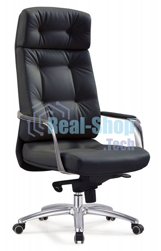 Кресло Бюрократ DAO/BLACK черный, кожа