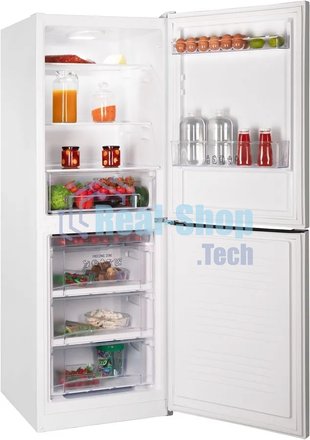 Холодильник Nordfrost NRB 161NF W белый двухкамерный 170/105 л морозилка снизу, капельная система