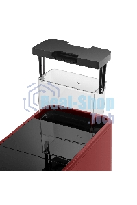 Кофемашина автоматическая Maunfeld MF-A7021RD красный, исп. кофе - зерна, 1.1 л, 1470 Вт, 19 бар