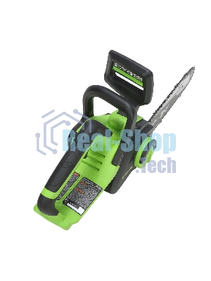 Цепная пила аккумуляторная GreenWorks GD24CS30K4, 24V, 30 см, бесщеточная, c АКБ 4 А·ч и ЗУ (2007007UB)
