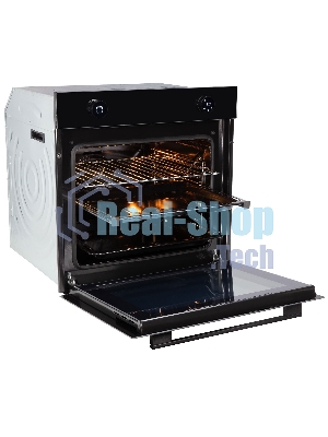 Духовой электрический шкаф Zigmund & Shtain E 160 B черный, 72 л