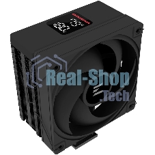 Кулер для процессора ZALMAN CNPS9X ECO DS, 120мм FAN, 4 HEAT PIPES, 4-PIN PWM, 600-2100 RPM, 31.4 DBA MAX, HYDRO BEARING, ARGb TOP COVER, LIVE CPU TEMPERATURE DISPLAY, FULL SOCKET SUPPORT