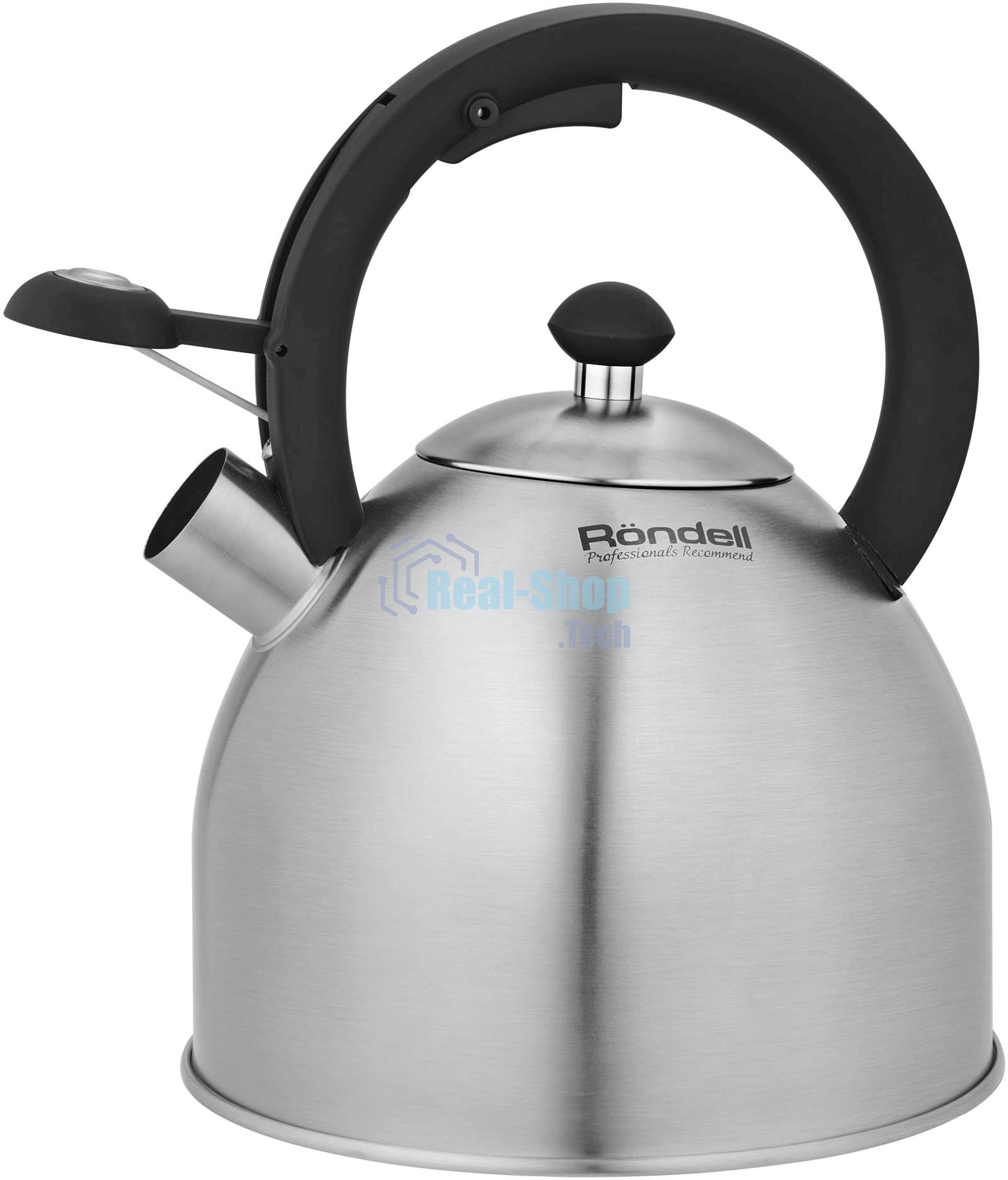 Чайник для плиты металлический Rondell Cassia RDS-1886 3.0 л. стальной