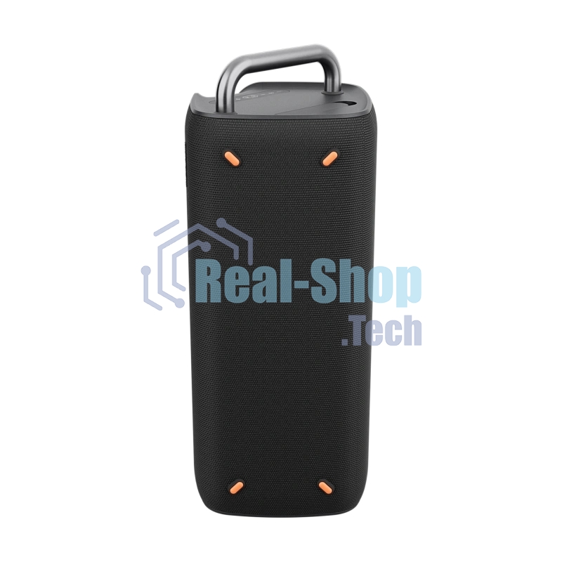 Колонка портативная Ural Молния Бит черный 420W 1.1 BT/3.5Jack/USB-C 10м 8000mAh (без.бат)