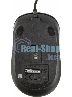 Мышь проводная A4Tech Fstyler FM10 черный/серый, 1600 dpi, USB, кнопки - 4