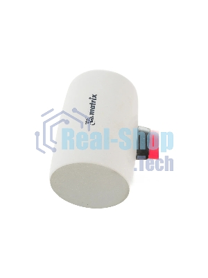 Киянка резиновая Matrix 11196 450 г, белая резина, фибергласовая рукоятка