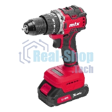 Дрель-шуруповерт MTX CIDS-BL-20, 20 В, 2 Ач, 60 Нм, бесщеточный, ударный