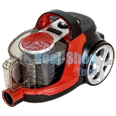Пылесос JVC JH-VC437 красный/черный, 450/2800 Вт, уборка сухая, пылесборник контейнер 3,5 л
