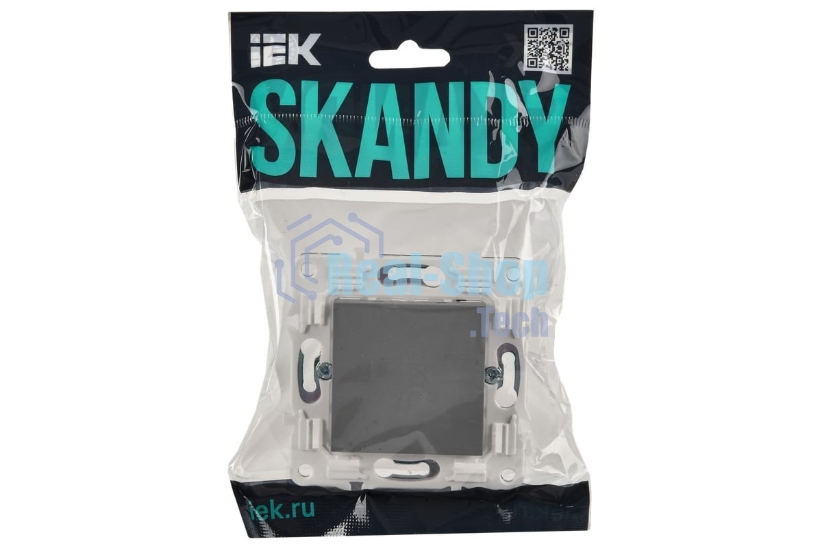 Вывод кабеля IEK SKANDY SK-O01Gr серый