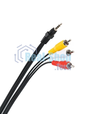 Кабель соединительный 3.5 Jack (M)/3 RCA (M) TAV4545-2M Telecom