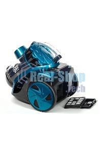 Пылесос Eurostek EVC-3001 синий, 400/2200 Вт, уборка сухая, пылесборник контейнер 2.5 л