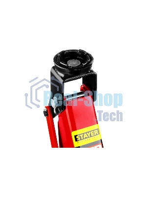 Домкрат STAYER 43153-2 гидравлический подкатной red force 2т 130-350мм