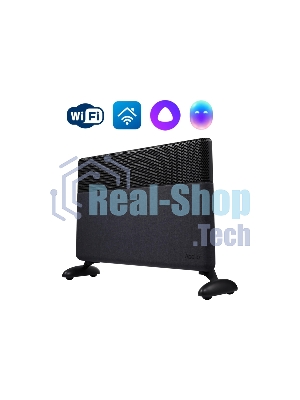 Конвектор Ballu Apollo digital INVERTER Space Black BEC/ATI-2002 черный, 2000 Вт, 25 м2, термостат, дисплей, WiFi