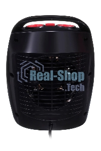 Тепловентилятор Starwind SHV2001, черный/красный, 1600 Вт, 15 м2, термостат