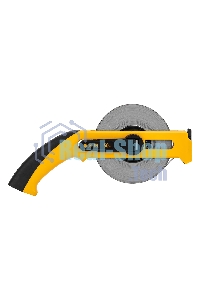 Рулетка геодезическая Denzel 50 м х 13 мм, открытый корпус, металлическая лента