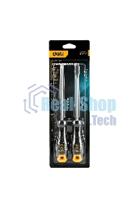 Набор отверток Deli DL620002 2шт SL6x125 + PH2x125