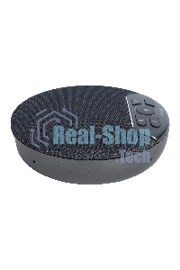 Спикерфон Intrend [ITSPH-W200] 4 капсюля, BT+USB, эффективный радиус 3м, ANC, AEC, AGC, полнодуплексная связь, беспроводное каскадирование 2х спикерфонов, аккумулятор: время работы в режиме разговора до 12 часов. В комплекте USB-dongle