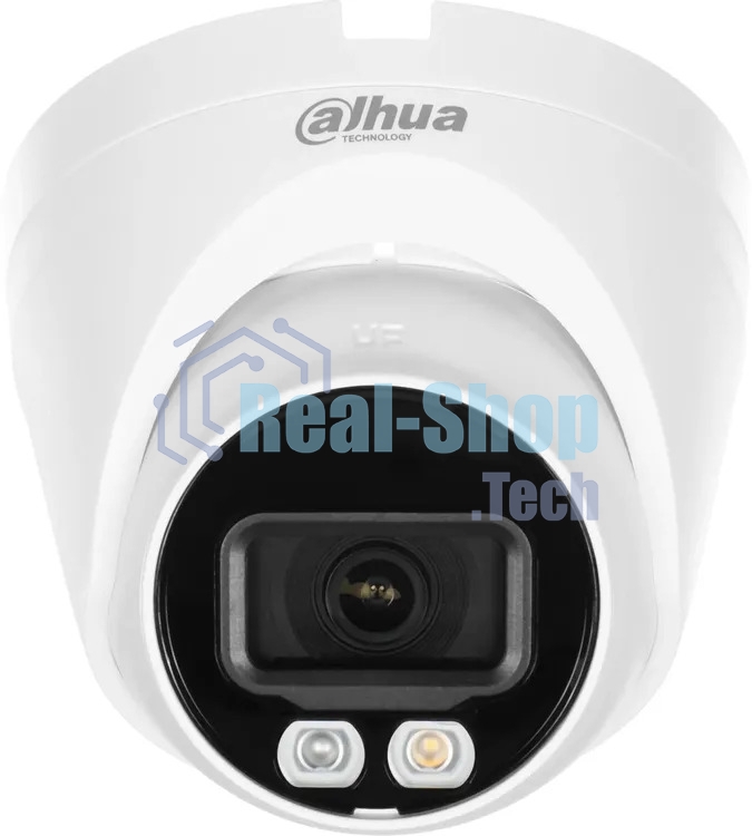 Камера видеонаблюдения Dahua DH-IPC-HDW1239VP-A-IL-0280B, IP, 2 Мп, 2.8 мм, белая