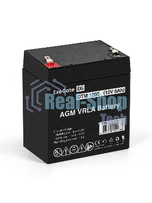 Батарея для ИБП ExeGate ES255175RUS DTM 1205/EXS1250 (12V 5Ah 1221W), клеммы F1