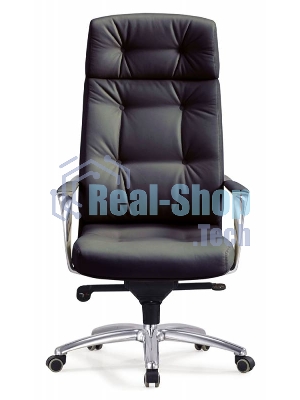 Кресло Бюрократ DAO/BLACK черный, кожа