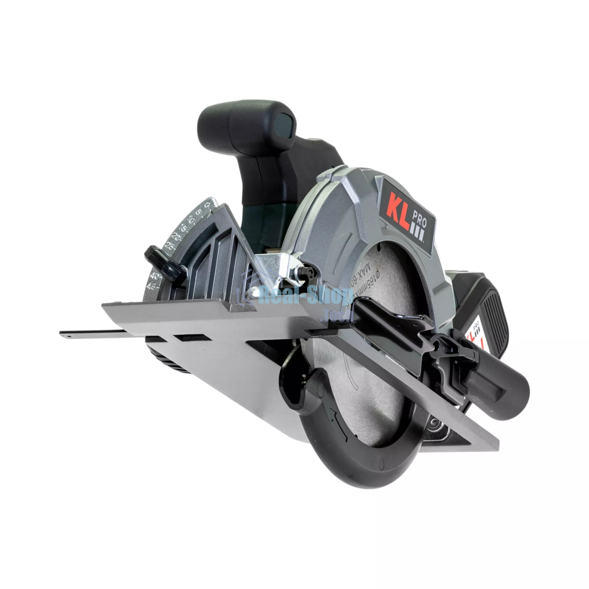 Профессиональная пила циркулярная бесщеточная KLPRO KLDAT18B-80 (18 В/8,0 А·ч, 3650 об/мин, 165мм)