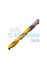 Набор сверл по металлу Denzel 1-10 мм, Р6М5К8-TiN, Golden Tip, 19 шт 723008