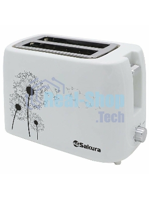 Тостер Sakura SA-7608W 750Вт подогрев белый