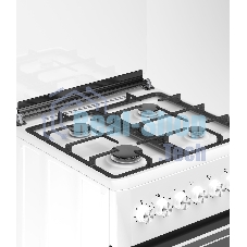 Комбинированная плита REEX RPH-60 K WH 4 Газовые конфорки Электрическая духовка