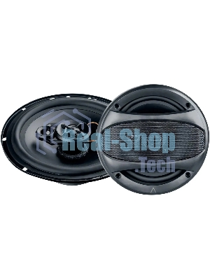 Колонки автомобильные Digma Core 6 100Вт 85дБ 4Ом 16см (6дюйм) (ком.:2кол.) коаксиальные двухполосные