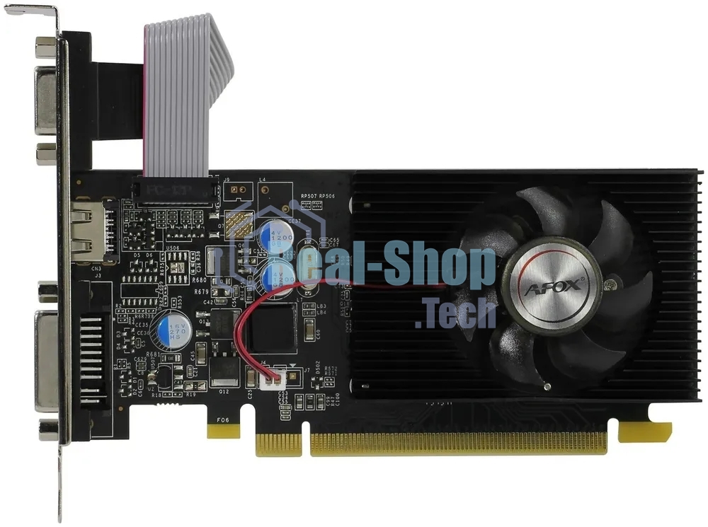 Видеокарта AFOX AF210-512D3L3-V2 PCIE16 G210 512MB GDDR3 64bit VGA DVI HDMI RTL