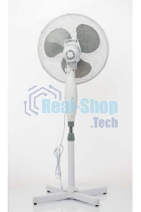 Вентилятор напольный Scarlett SC-SF111B24 45Вт скоростей:3 серый/белый