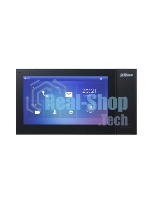 Видеодомофон Dahua DH-VTH2421FB-P черный