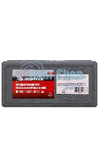 Микрометр механический Matrix 0-25 мм