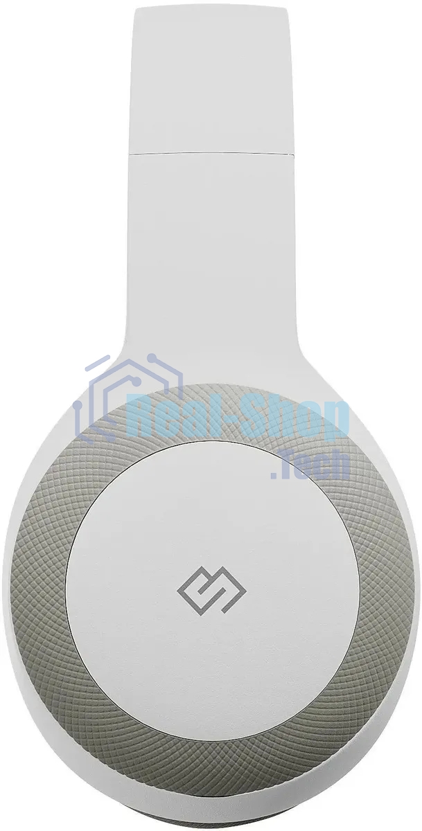 Гарнитура накладные Digma BT-15 беспроводные bluetooth оголовье белый/серый