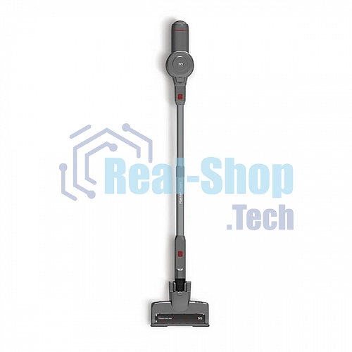 Беспроводной пылесос BQ VCA0202H серый, питание от аккумулятора, 50 Вт, уборка сухая, пылесборник 0.6 л, работа от АКБ max 30 мин.