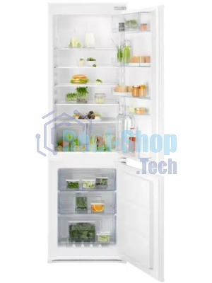 Встраиваемый холодильник Electrolux ENT6NE18S белый, 2-хкамерн., 195/62 л., морозилка снизу, No Frost
