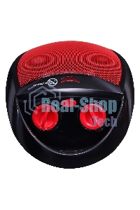 Тепловентилятор Starwind SHV2001, черный/красный, 1600 Вт, 15 м2, термостат