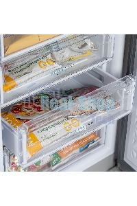 Морозильная камера Бирюса M514 металлик 110л, 4 ящика