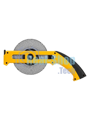 Рулетка геодезическая Denzel 50 м х 13 мм, открытый корпус, металлическая лента