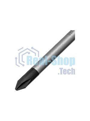 Отвертка Denzel PH1х100 мм, S2, 3к рукоятка