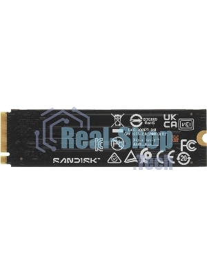 Накопитель SSD 500GB WD Blue SN5100, NVMe, M.2 2280, PCI-E 4x4 R/W - 5600/6600 Mb/s