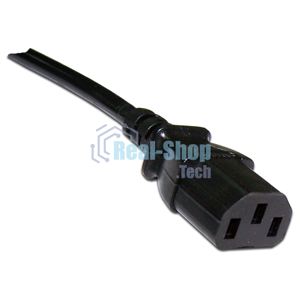 Шнур питания Lanmaster LAN-PP13/SHA-7.0-BK C13-Schuko проводник.:3x0.75мм2 7м 220В 10А черный