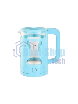 Чайник электрический Energy E-257 1.5л стекло, голубой