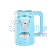 Чайник электрический Energy E-257 1.5л стекло, голубой Чайник электрический Energy E-257 1.5л стекло, голубой