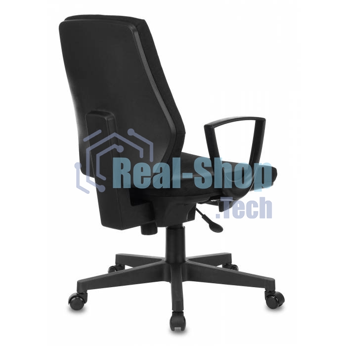 Кресло компьютерное Бюрократ CH-545 черный 38-418, крестовина пластик