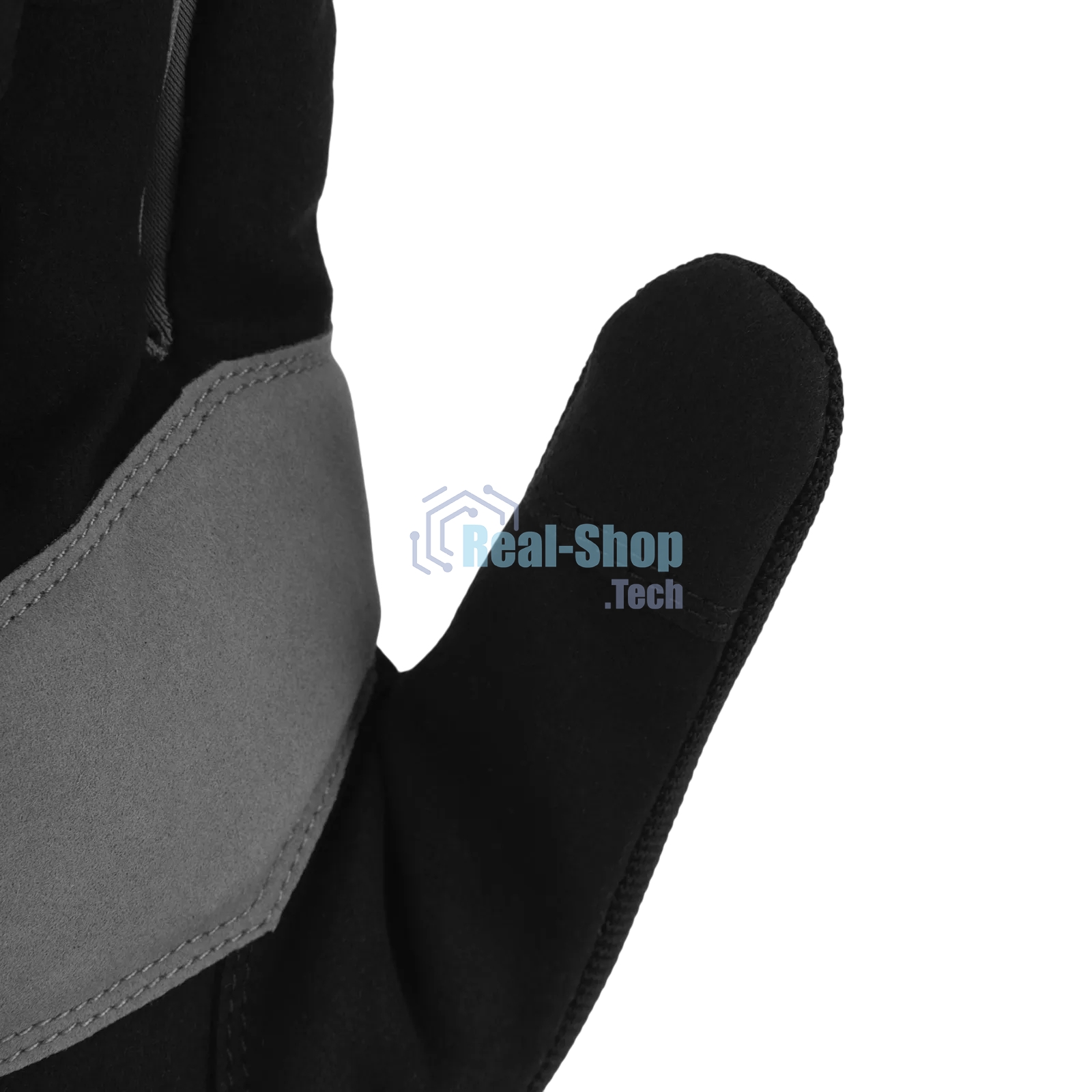 Перчатки универсальные Denzel 68094 двойные, работа с сенсорным экраном, вязаная манжета, размер 10