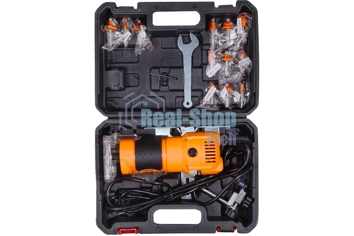 Фрезерная машина Вихрь ФМ-800К с набором фрез 12 шт