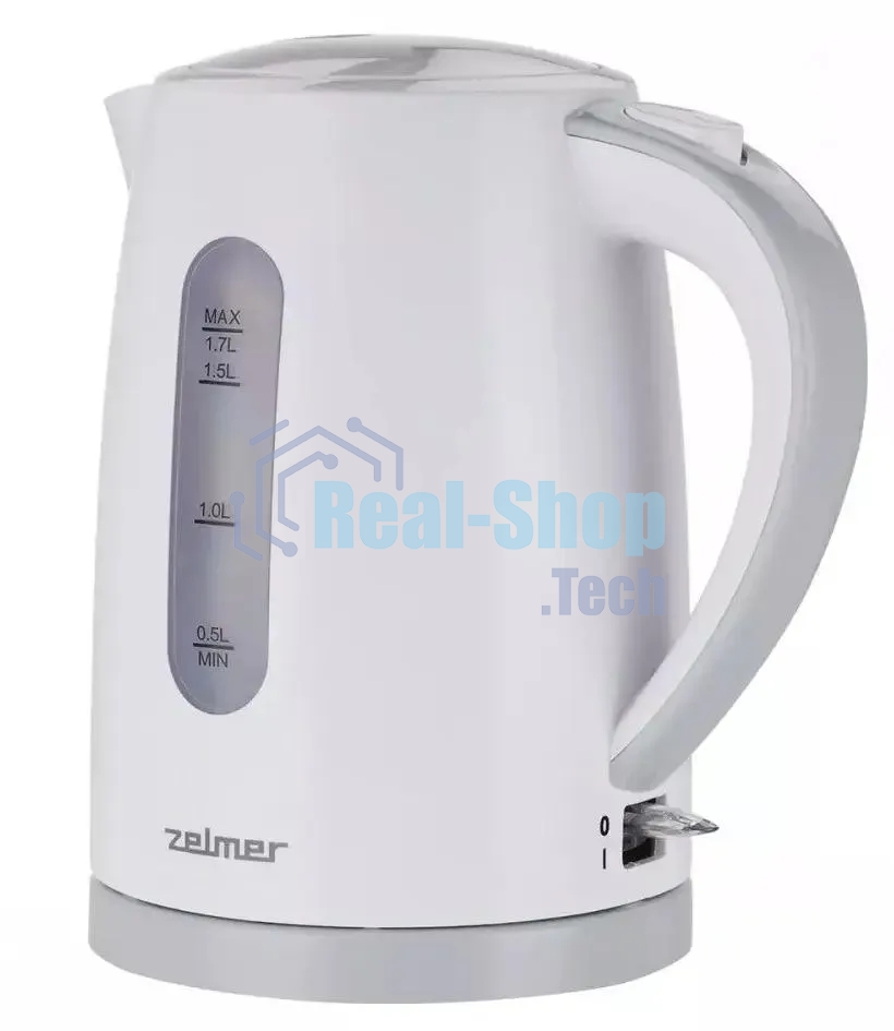 Чайник электрический Zelmer ZCK7616S белый/серый