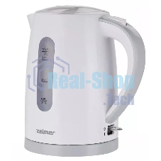 Чайник электрический Zelmer ZCK7616S белый/серый