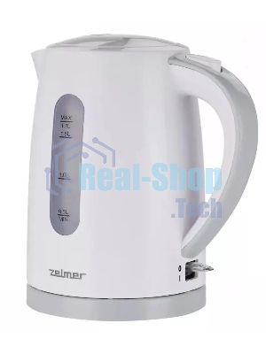 Чайник электрический Zelmer ZCK7616S белый/серый